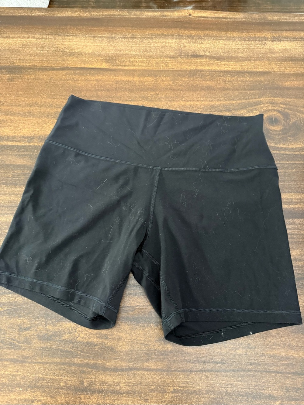 lululemon athletica Black High-Rise Bike Shorts